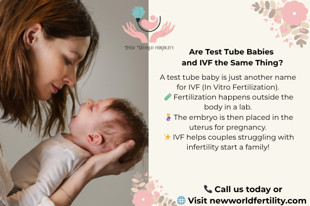 Are Test Tube babies and IVF the same thing?