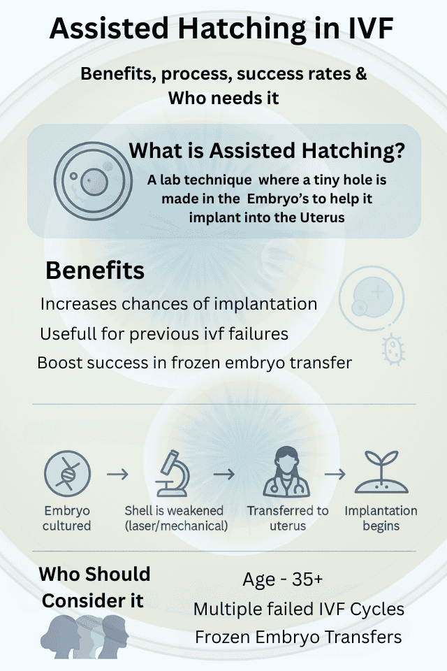 Assisted Hatching in IVF: Benefits, Process, Success Rates & Who Needs It?